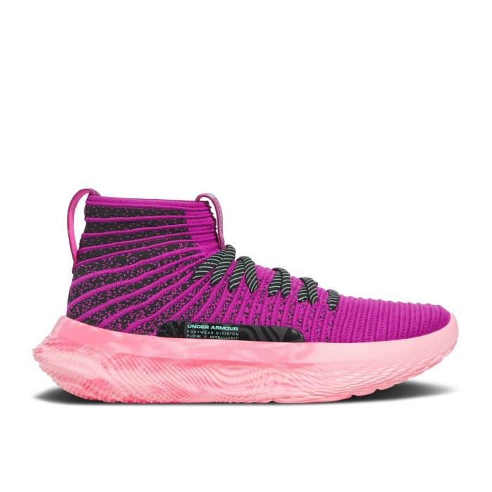 アンダーアーマー Under Armour 【 Flow Futr X Elite 'Andromeda Purple' Men Andromeda Purple/Black/Comet Green 】 フローレス エリート メンズ Purple 紫・パープル 黒色 ブラック green 緑・グリーン｜スニケス