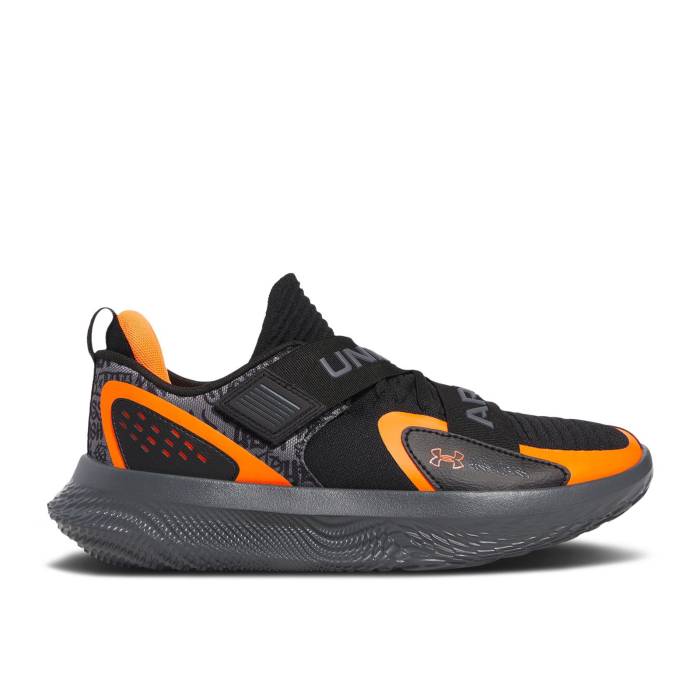 アンダーアーマー Under Armour 【 Flow Futr X 4 \u0027Uaa - Black Blaze Orange\u0027 Men Black/Castlerock/Blaze Orange 】 流れ受け答え 黒いこと 黒いこと メンズ 黒いこと 黒いこと orange 橙・オレンジ色