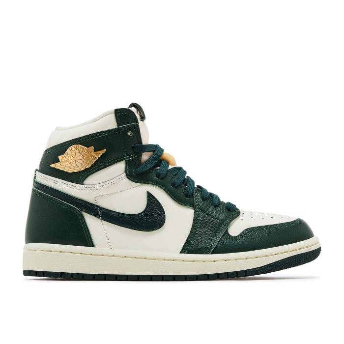ナイキ エアジョーダン Air Jordan 【 Wmns Jordan 1 Retro High Og \u0027Pro Green\u0027 Women Pale Ivory/Pro Green/Fir/Coconut Milk 】 レトロ 御機嫌 レディース 象牙色 労働者階級 green 緑・緑であること