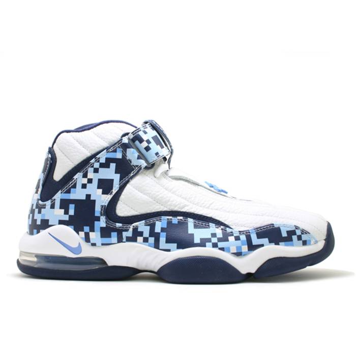ナイキ Nike 【 Air Max Penny 4 Men White/Midnight Navy-University Blue-Ice Blue 】 マックス ペニー メンズ 白色 ホワイト 青色 ブルー