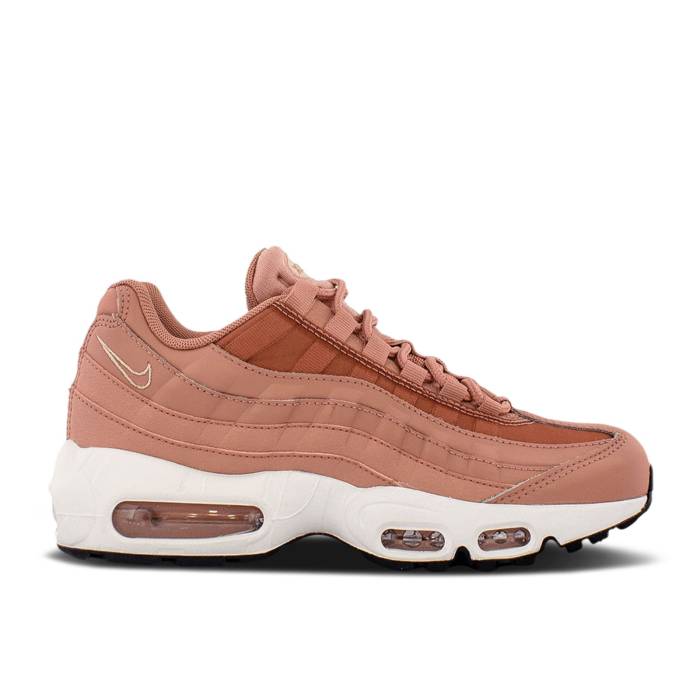 ナイキ Nike 【 Wmns Air Max 95 \u0027Rust Pink\u0027 Women Rust Pink/Particle Beige-Black 】 マックス レディース pink サクラ色