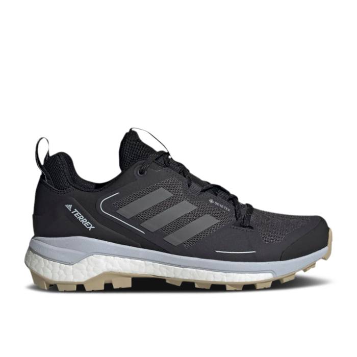 アディダス Adidas 【 Wmns Terrex Skychaser Gtx 2.0 \u0027Black Gum\u0027 Women Core Black/Halo Silver/Halo Blue 】 レディース 中核グループ 黒いこと 黒いこと Silver しろがね色・しろがね色 青味 青味