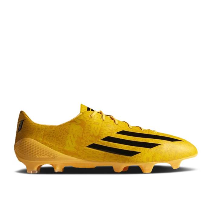 アディダス Adidas 【 Messi Adizero F50 Trx Fg 'Solid Gold' Men Solid Gold/Core Black/Core Black 】 アディゼロ メンズ ソリッド ゴールド コア 黒色 ブラック