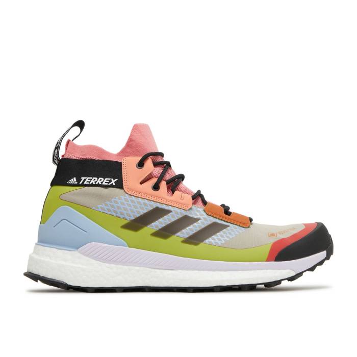 アディダス Adidas 【 Terrex Free Hiker Gtx 'Nothing Left Behind' Men Feather Grey/Acid Yellow/Core Black 】 フリー メンズ 灰色 グレー yellow 黄色・イエロー コア 黒色 ブラック