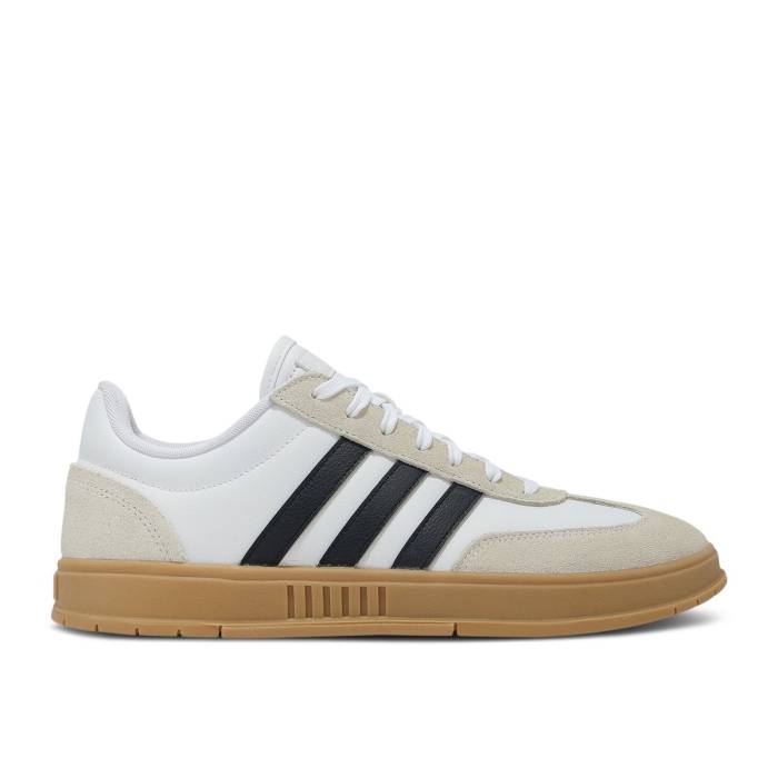 アディダス Adidas 【 Gradas 'White Black Gum' Men Cloud White/Core Black/Matte Gold 】 黒色 ブラック メンズ 白色 ホワイト コア 黒色 ブラック ゴールド