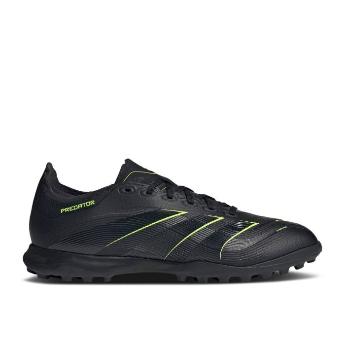 アディダス Adidas 【 Predator League Tf \u0027Electric Stealth Pack\u0027 Men Core Black/Carbon/Lucid Lemon 】 プレデター ステルス メンズ 中核グループ 黒いこと 黒いこと 炭素