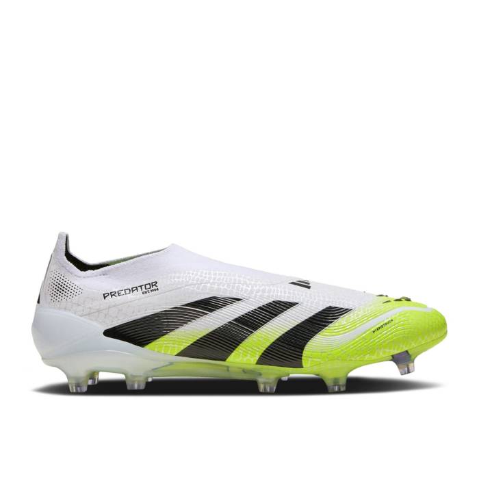 アディダス Adidas 【 Predator Elite Laceless Fg \u0027Radiant Blaze Pack\u0027 Men Cloud White/Core Black/Lucid Lemon 】 プレデター エリート メンズ 白いこと 白いこと 中核グループ 黒いこと 黒いこと