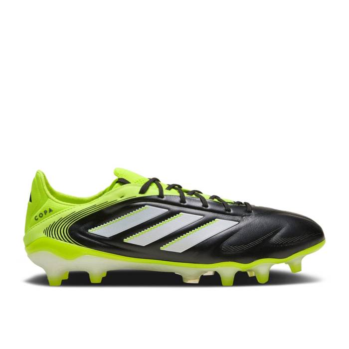 アディダス Adidas 【 Copa Pure 3 Elite Fg \u0027Radiant Blaze Pack\u0027 Men Core Black/Cloud White/Lucid Lemon 】 純然たる エリート メンズ 中核グループ 黒いこと 黒いこと 白いこと 白いこと