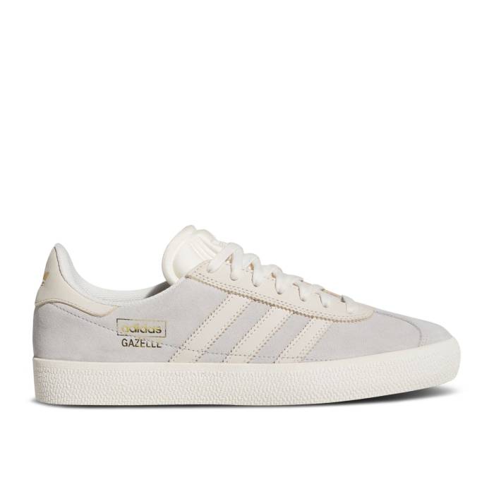アディダス Adidas 【 Gazelle Adv \u0027Grey Chalk White\u0027 Men Grey Two/Chalk White/Gold Metallic 】 ガゼル メンズ 薄墨色 薄墨色 白いこと 白いこと ゴールド
