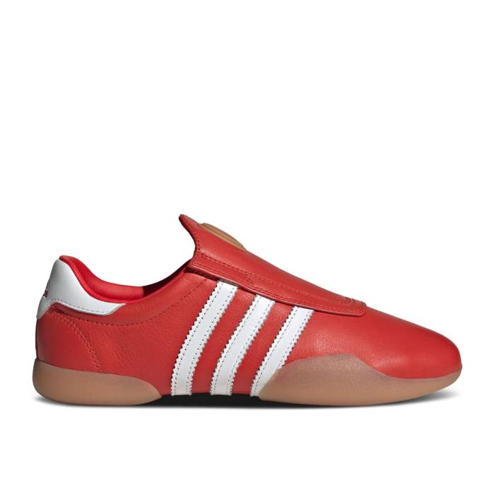 アディダス Adidas 【 Wmns Taekwondo Mei \u0027Red White Gum\u0027 Women Red/Cloud White/Gum 】 白いこと 白いこと レディース Red 赤・赤いこと 白いこと 白いこと