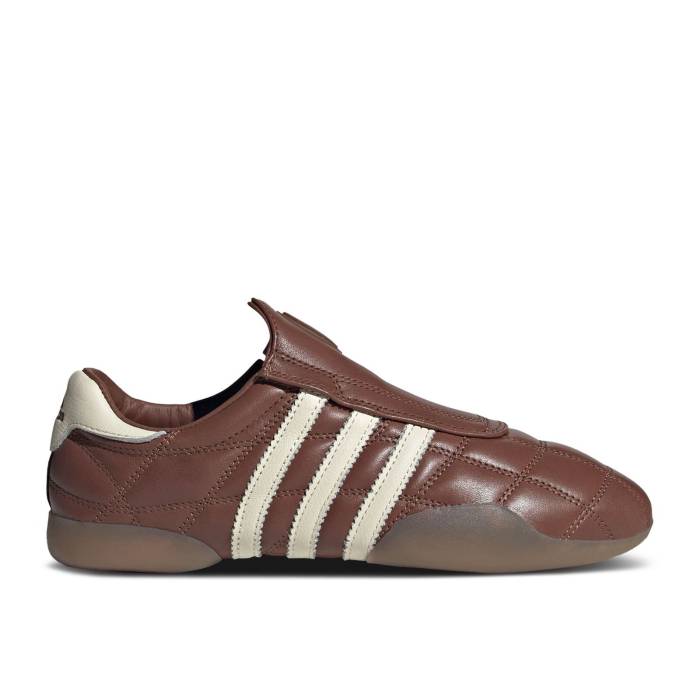 アディダス Adidas 【 Wmns Taekwondo Mei \u0027Preloved Brown\u0027 Women Preloved Brown/Cream White/Gum 】 レディース 赤銅色 赤銅色 皮膚軟化剤 白いこと 白いこと