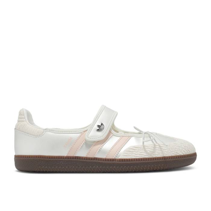 アディダス Adidas 【 Wmns Samba Jane \u0027Chalk White Wonder Quartz\u0027 Women Core White/Chalk White/Wonder Quartz 】 サンバ 白いこと 白いこと レディース 中核グループ 白いこと 白いこと