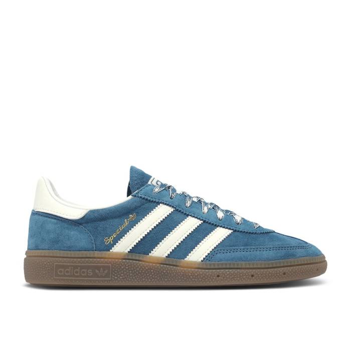 アディダス Adidas 【 Handball Spezial 'Orbit Indigo' Men Orbit Indigo/Off White/Gum 】 ハンドボール スペシアル メンズ 藍色・インディゴ 白色 ホワイト