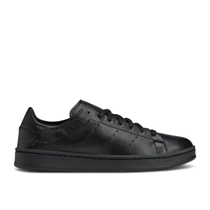 アディダス Adidas 【 Y-3 Stan Smith \u0027Triple Black\u0027 2025 Men Black/Black/Black 】 メンズ 黒いこと 黒いこと