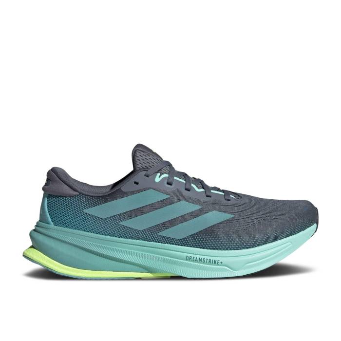 アディダス Adidas 【 Supernova Rise 2 \u0027Dark Grey Mint Ton\u0027 Men Dark Grey/Mint Ton/Hi-Res Yellow 】 スーパーノバ・ノヴァ ライズ 薄墨色 薄墨色 メンズ 薄墨色 薄墨色 yellow 黄味がかった・黄色