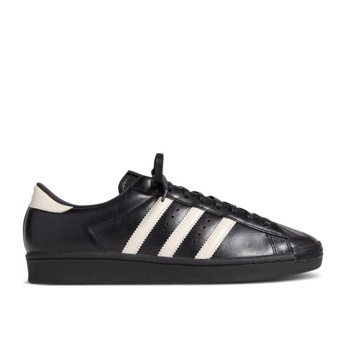 アディダス Adidas 【 Kith X Superstar Vintage Made In Germany \u0027Black Tie Pack - Black White\u0027 Men Black/White/Silver 】 Superstar はやりっ児 vintage ビンテージ・ヴィンテージ タイ 黒いこと 黒いこと メンズ 黒いこと