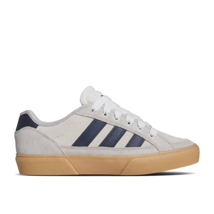 アディダス Adidas 【 Court Tns Premiere \u0027Grey Navy\u0027 Men Grey Two/Collegiate Navy/Gum 】 厚地の外套 メンズ 薄墨色 薄墨色 紺色 米国海軍