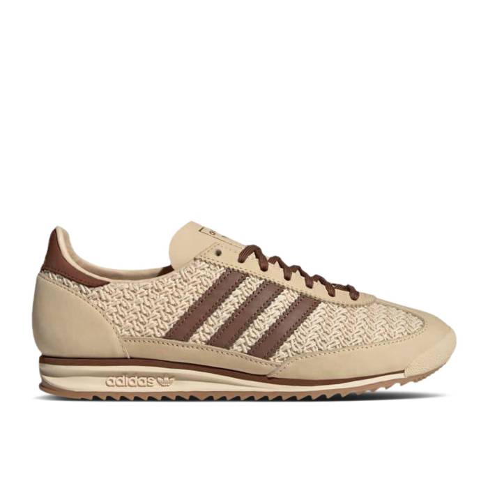 アディダス Adidas 【 Wmns Sl72 Og \u0027Sand Strata Preloved Brown\u0027 Women Sand Strata/Preloved Brown/Cream White 】 レディース 砂色・沙子 赤銅色 赤銅色 皮膚軟化剤 白いこと 白いこと