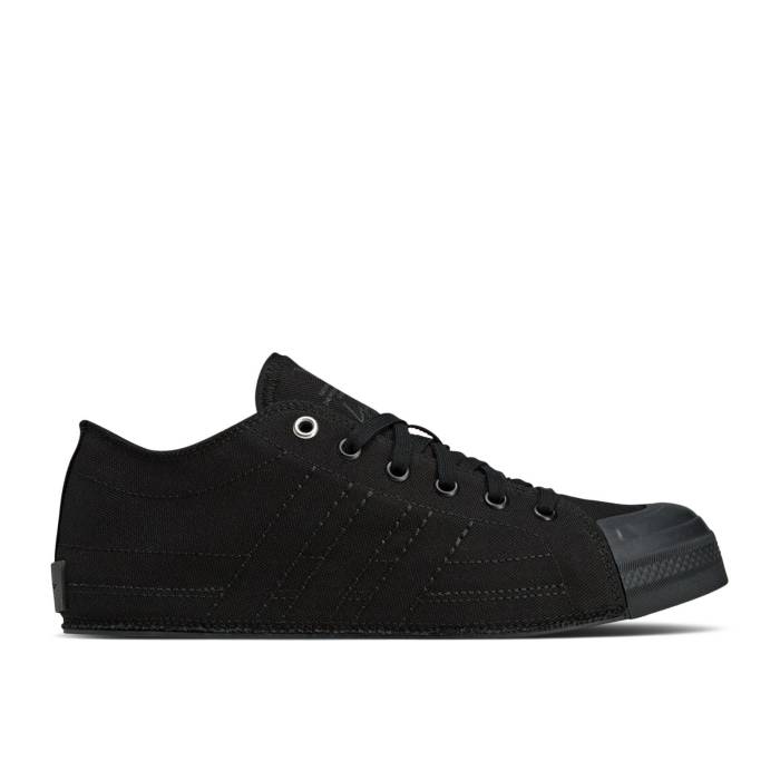 アディダス Adidas 【 Y-3 Nizza Low 'Triple Black' Men Black/Black/Black 】 メンズ 黒色 ブラック