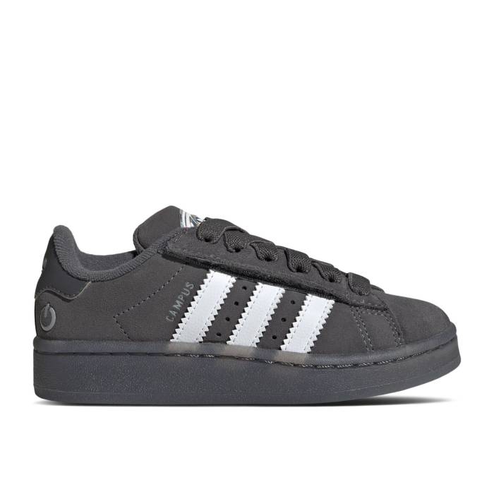 アディダス Adidas 【 Campus 00S Led Light Comfort Closure Elastic Lace C \u0027Grey White\u0027 Youth Grey Five/Cloud White/Grey Two 】 構内 お坊っちゃん キッズ 薄墨色 薄墨色 白いこと 白いこと