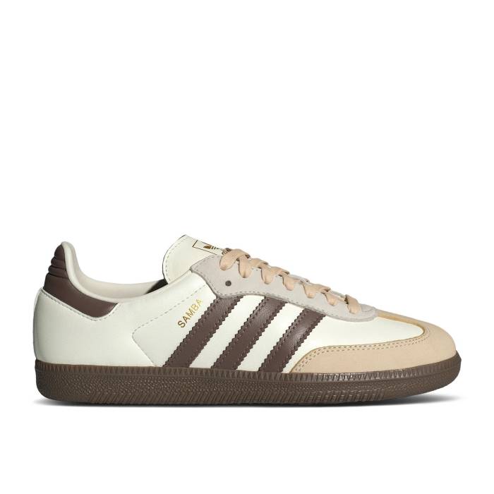 アディダス Adidas 【 Wmns Samba Og \u0027Off White Earth Strata Gum \u0027 Women Off White/Earth Strata/Gum 】 サンバ 白いこと 白いこと レディース 白いこと 白いこと