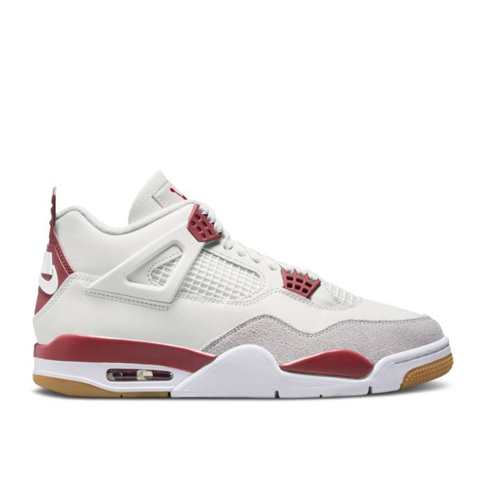 ナイキ エアジョーダン Air Jordan 【 Nike Sb X Jordan 4 Retro Sp \u0027Varsity Red\u0027 Friends \u0026 Family Men Summit White/Varsity Red/Neutral Grey 】 エスビー レトロ メンズ 白いこと 白いこと Red 赤・赤いこと 薄墨色 薄墨色