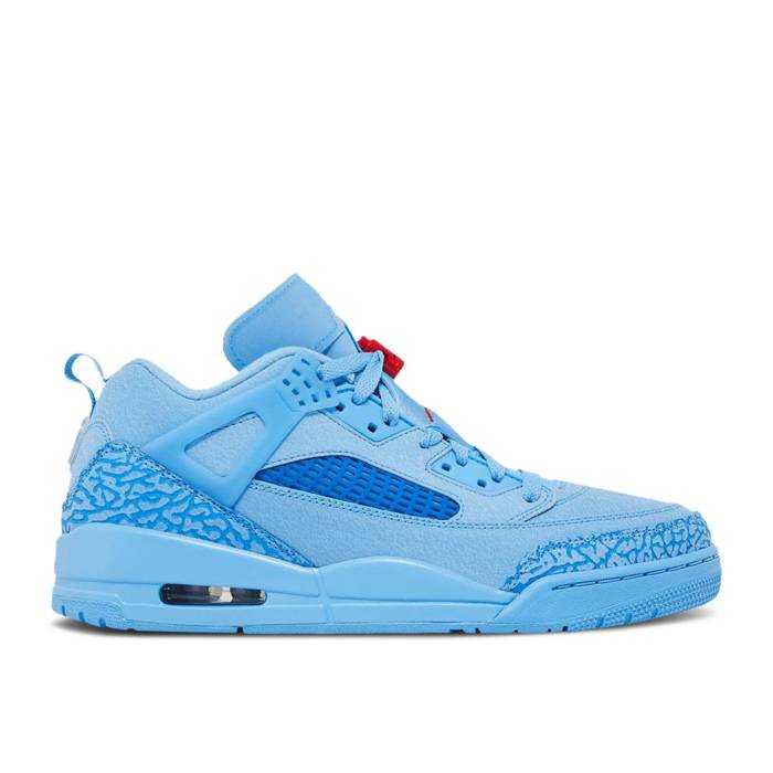 ナイキ エアジョーダン Air Jordan 【 Jordan Spizike Low \u0027Houston Oilers\u0027 Sample Men Football Blue/Fountain Blue/University Red 】 メンズ 蹴球 青味 青み Red 赤・赤いこと