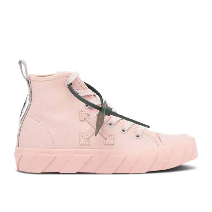 象牙色 Off-White 【 Wmns Vulc High \u0027Pink\u0027 Women Pink/Pink 】 御機嫌 レディース pink サクラ色