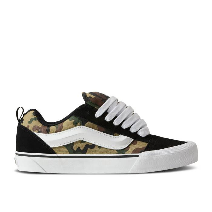 ヴァンズ Vans 【 Knu-Skool Black Green Camo Men Black/Green 】 green 緑・グリーン メンズ 黒色 ブラック green 緑・グリーン