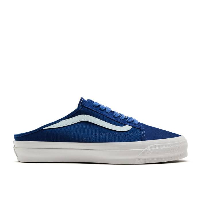 ヴァンズ Vans 【 Old Skool Mule Lx Blue Men Blue 】 メンズ 青色 ブルー