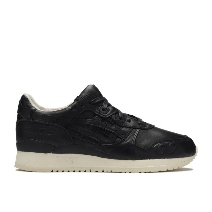 アシックス Asics 【 Kith Gel Lyte 3 \u0027Grand Opening\u0027 Men Black/Black 】 メンズ 黒いこと 黒いこと