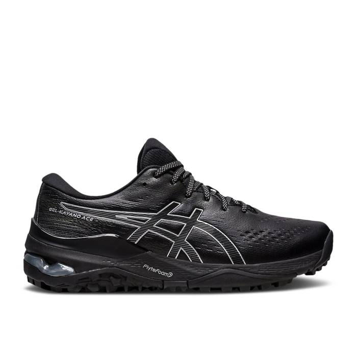 アシックス Asics 【 Gel Kayano Ace \u0027Black White\u0027 Men Black/Black 】 はやりっ子 メンズ 黒いこと 黒いこと