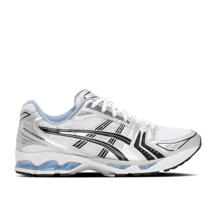 アシックス Asics 【 Jjjjound X Gel Kayano 14 \u0027White Baby Blue\u0027 Men White/Black 】 メンズ 白いこと 白いこと 黒いこと 黒いこと