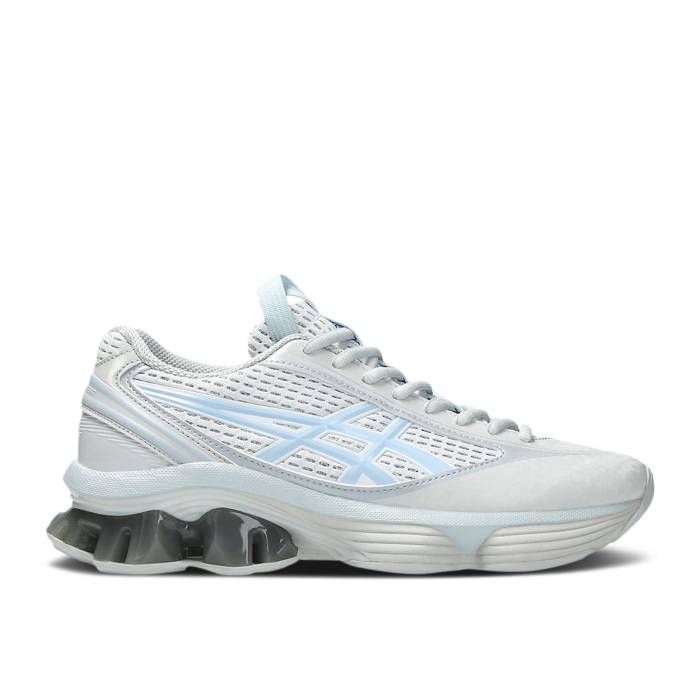 アシックス Asics 【 Kiko Kostadinov X Us6-S Gel Kinetic Fluent Glacier Grey Men Glacier Grey/Soft Sky 】 メンズ 灰色 グレー スカイ