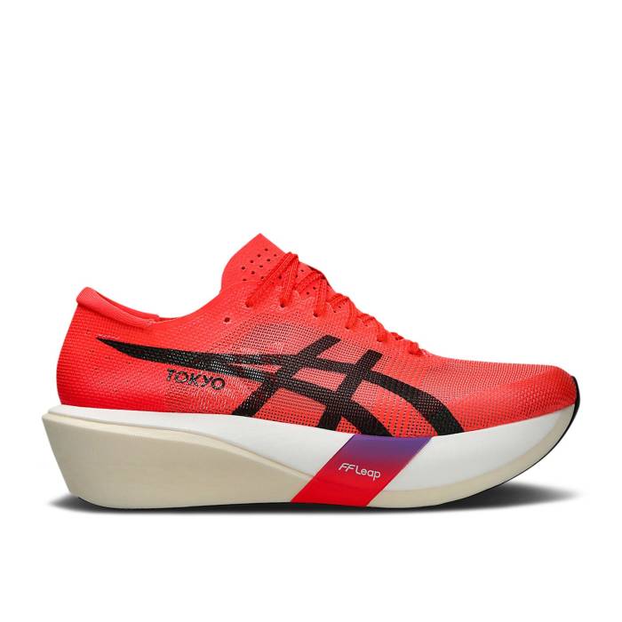 アシックス Asics 【 Metaspeed Edge Tokyo 'Flash Red' Men Flash Red/Black 】 メンズ Red 赤・レッド 黒色 ブラック