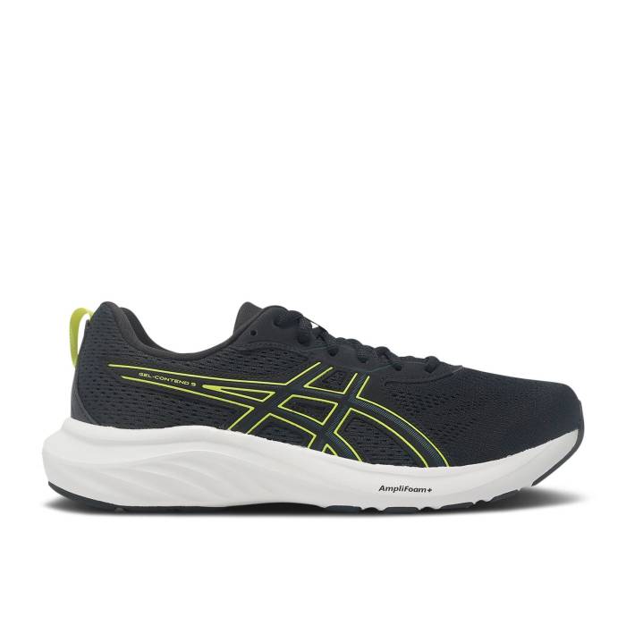 アシックス Asics 【 Gel Contend 9 Extra Wide 'Black Citron' Men Black/Citron 】 メンズ 黒色 ブラック