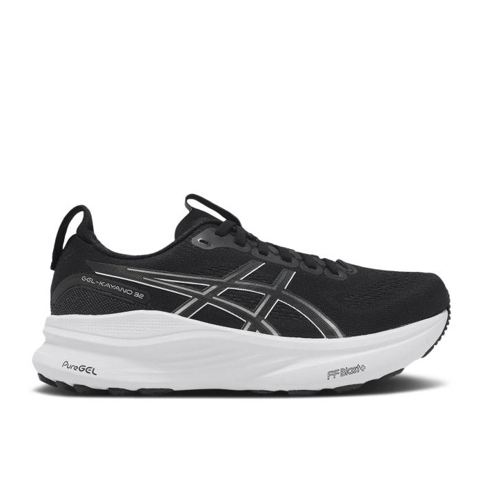 アシックス Asics 【 Wmns Gel Kayano 32 Wide \u0027Black White\u0027 Women Black/White 】 レディース 黒いこと 黒いこと 白いこと 白いこと