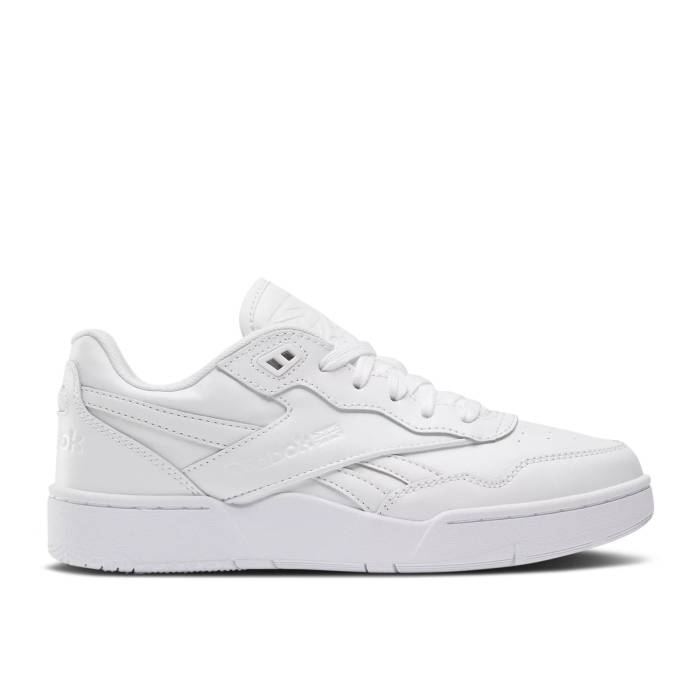 リーボック Reebok 【 Bb4000 2 Big Kid \u0027White Pure Grey\u0027 Youth White/Pure Grey/White 】 純一無雑 お坊っちゃん キッズ 白いこと 白いこと 純一無雑 薄墨色 薄墨色