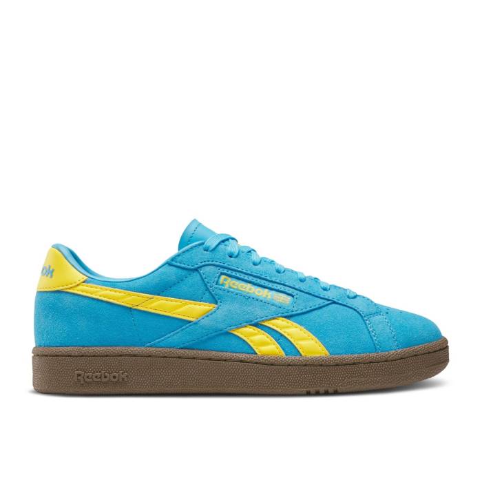 リーボック Reebok 【 Club C Grounds Uk 'Future Cyan Golden Haze Gum' Men Future Cyan/Golden Haze/Gum 】 クラブ シアン メンズ シアン