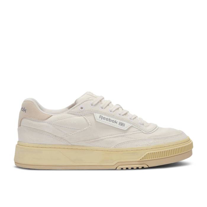 リーボック Reebok 【 Club C Ltd \u0027Vintage Canvas Dirty White\u0027 Men Vintage Canvas Dirty White 】 野球クラブ LTD エルティーディー メンズ vintage ビンテージ・ヴィンテージ 白いこと 白いこと