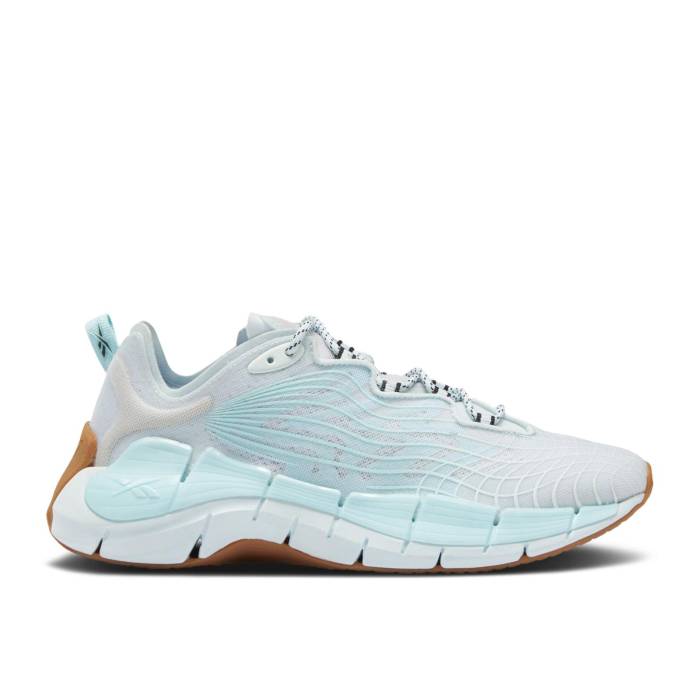 リーボック Reebok 【 Wmns Zig Kinetica 2 \u0027Trace Grey\u0027 Women Trace Grey/Chalk Blue/Gum 】 Zig ジッグ レディース 薄墨色 薄墨色 青み 青色