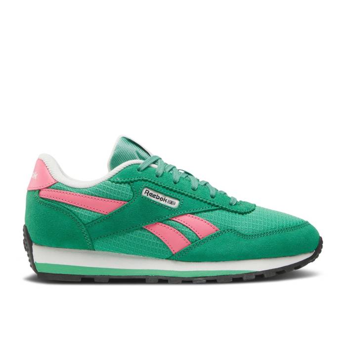 リーボック Reebok 【 Classic Az Big Kid \u0027Upgrade Green Passion Pink\u0027 Youth Upgrade Green/Upgrade Green/Passion Pink 】 古典派音楽 green 緑・緑であること 向かっ腹 お坊っちゃん キッズ green 緑・緑であること 向かっ腹 pink ピ