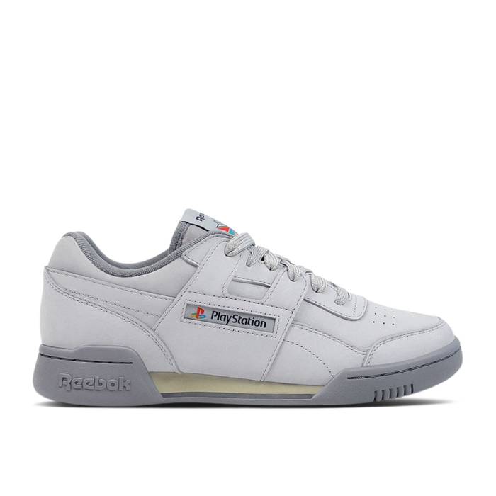 リーボック Reebok 【 Sony Playstation X Workout Plus \u002730Th Anniversary\u0027 Men Grey 】 workout 細工物アウト メンズ 薄墨色 薄墨色