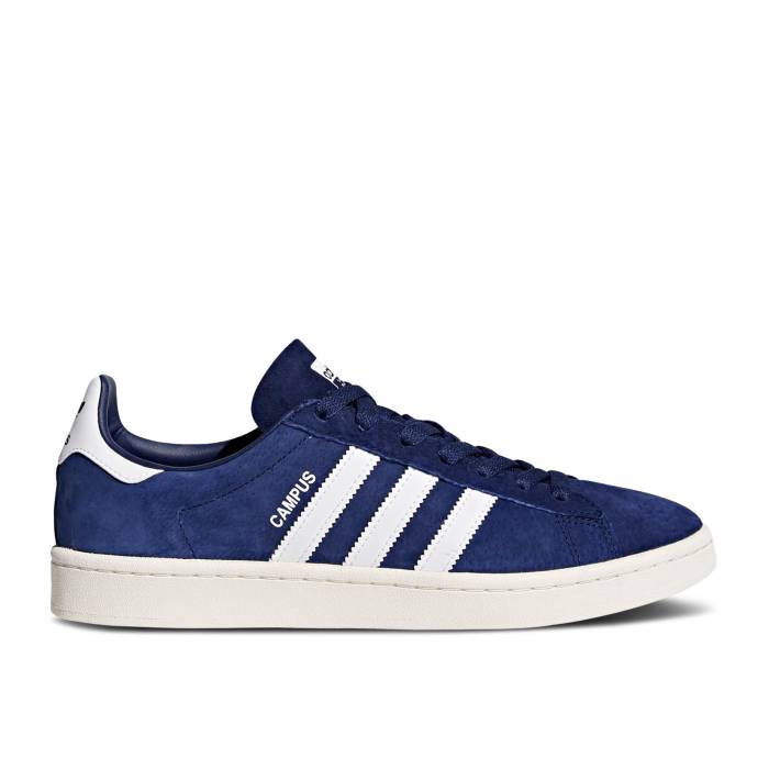 アディダス Adidas 【 Campus \u0027Blue\u0027 Men Blue/Running White/Chalk White 】 校庭 メンズ 青碧 青碧 白いこと 白いこと