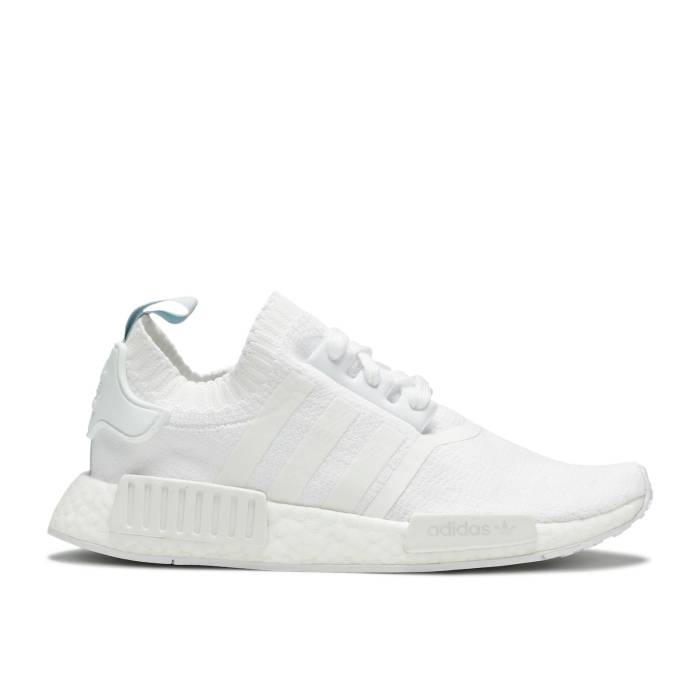 アディダス Adidas 【 Wmns Nmd_R1 Pk \u0027Running White\u0027 Women Running White/Running White/Blue Tint 】 レディース 白いこと 白いこと 青味 青み