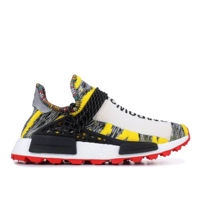 アディダス Adidas 【 Pharrell X Nmd Human Race Trail \u0027Solar Pack\u0027 Men Core Black/Red 】 NMD メンズ 中核グループ 黒いこと 黒いこと Red 赤・赤いこと
