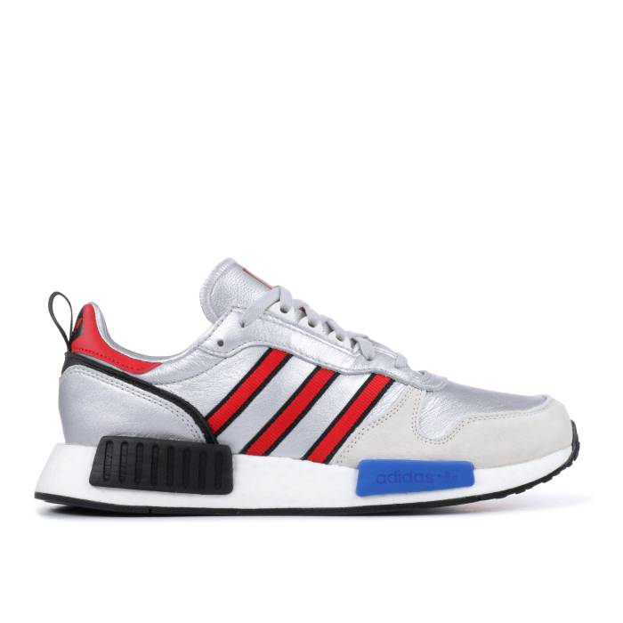 アディダス Adidas 【 Rising Star R1 ilver Metallic Men Silver Metallic/Collegiate Red/Footwear White 】 メンズ Silver 銀色・シルバー Red 赤・レッド 白色 ホワイト