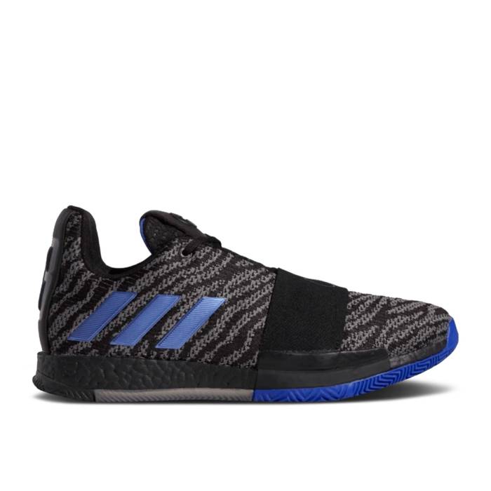 アディダス Adidas 【 Harden Vol. 3 'Black Active Blue' Men Core Black/Active Blue/Solid Grey 】 ハーデン メンズ コア 黒色 ブラック 青色 ブルー ソリッド 灰色 グレー