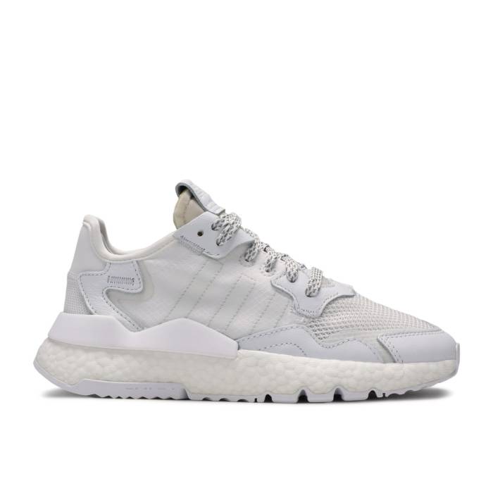 アディダス Adidas 【 Nite Jogger Triple White Men Cloud White/Crystal White/Crystal White 】 ジョガーパンツ メンズ 白色 ホワイト