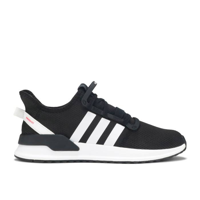 アディダス Adidas 【 U_Path Run Core Black Men Core Black/Cloud White/Shock Red 】 ラン メンズ コア 黒色 ブラック 白色 ホワイト ショック Red 赤・レッド